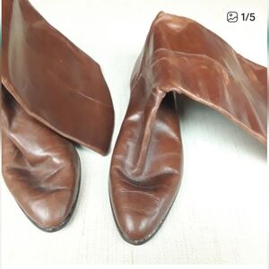 Etienne Aiger Long Brown Boots 10 M